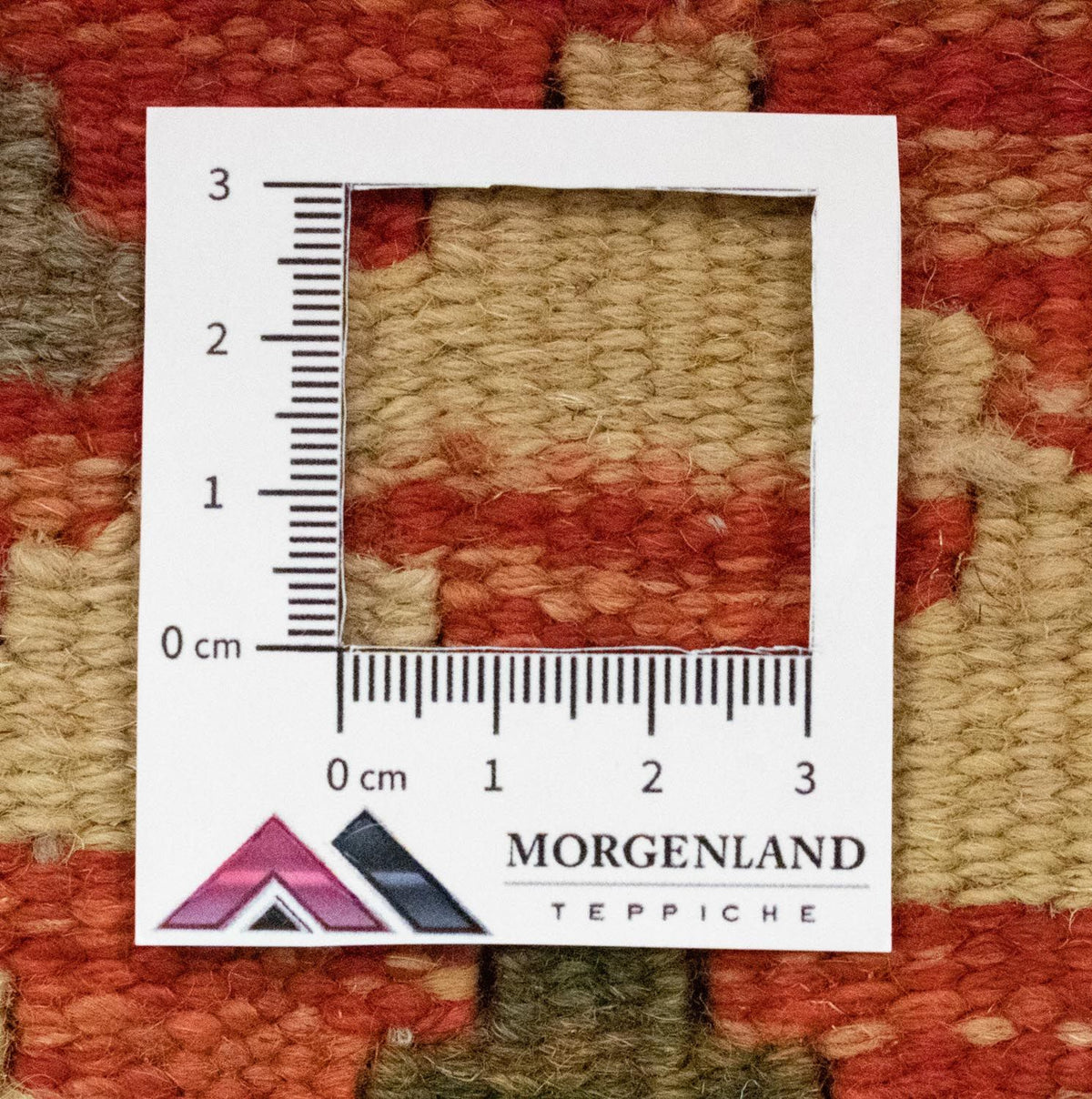 Kelim Carpet - orientalisk matta - 90 x 60 cm - brun