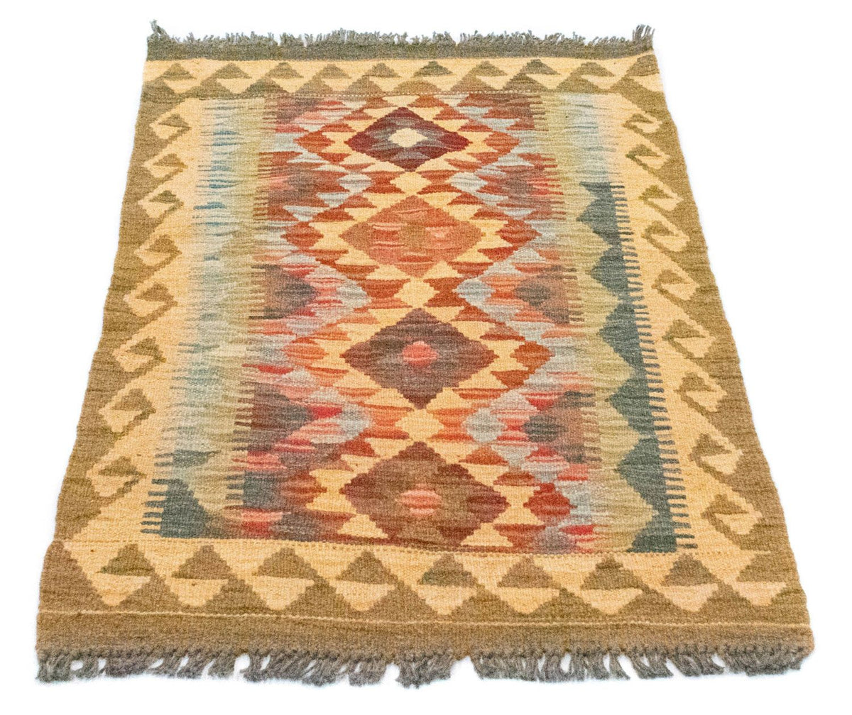 Kelim Carpet - orientalisk matta - 90 x 60 cm - beige