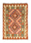 Kelim Carpet - orientalisk matta - 90 x 60 cm - orange