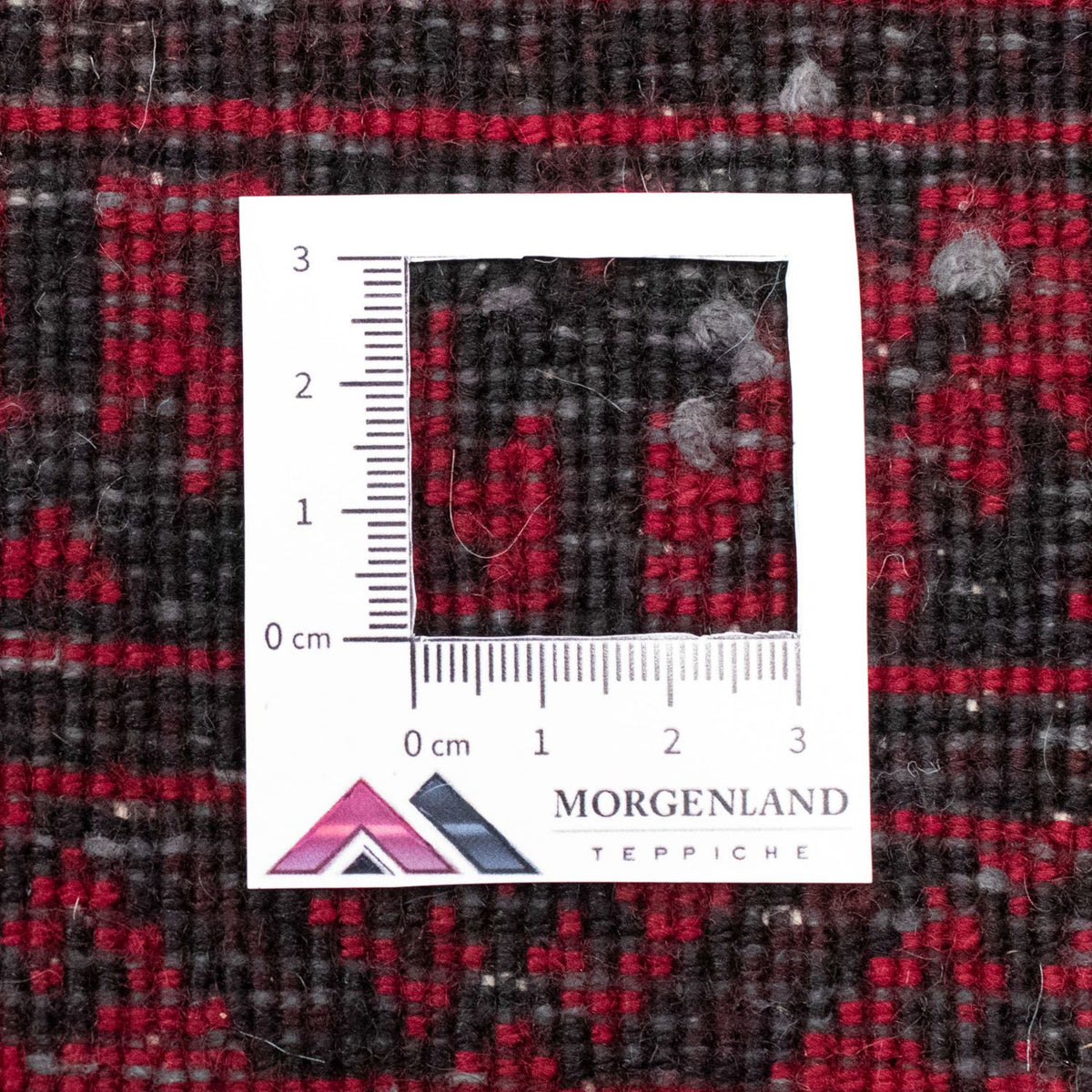 Baluch-matta - 95 x 74 cm - röd