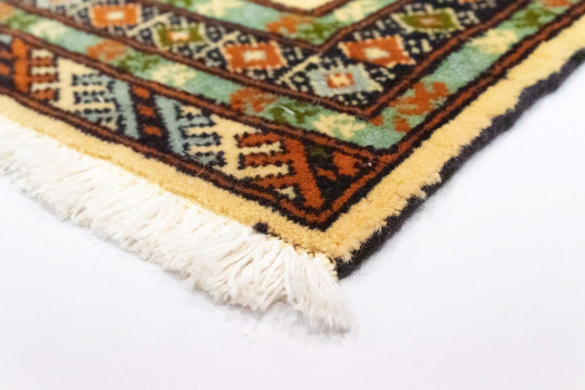 Turkaman-matta - 91 x 64 cm - blå