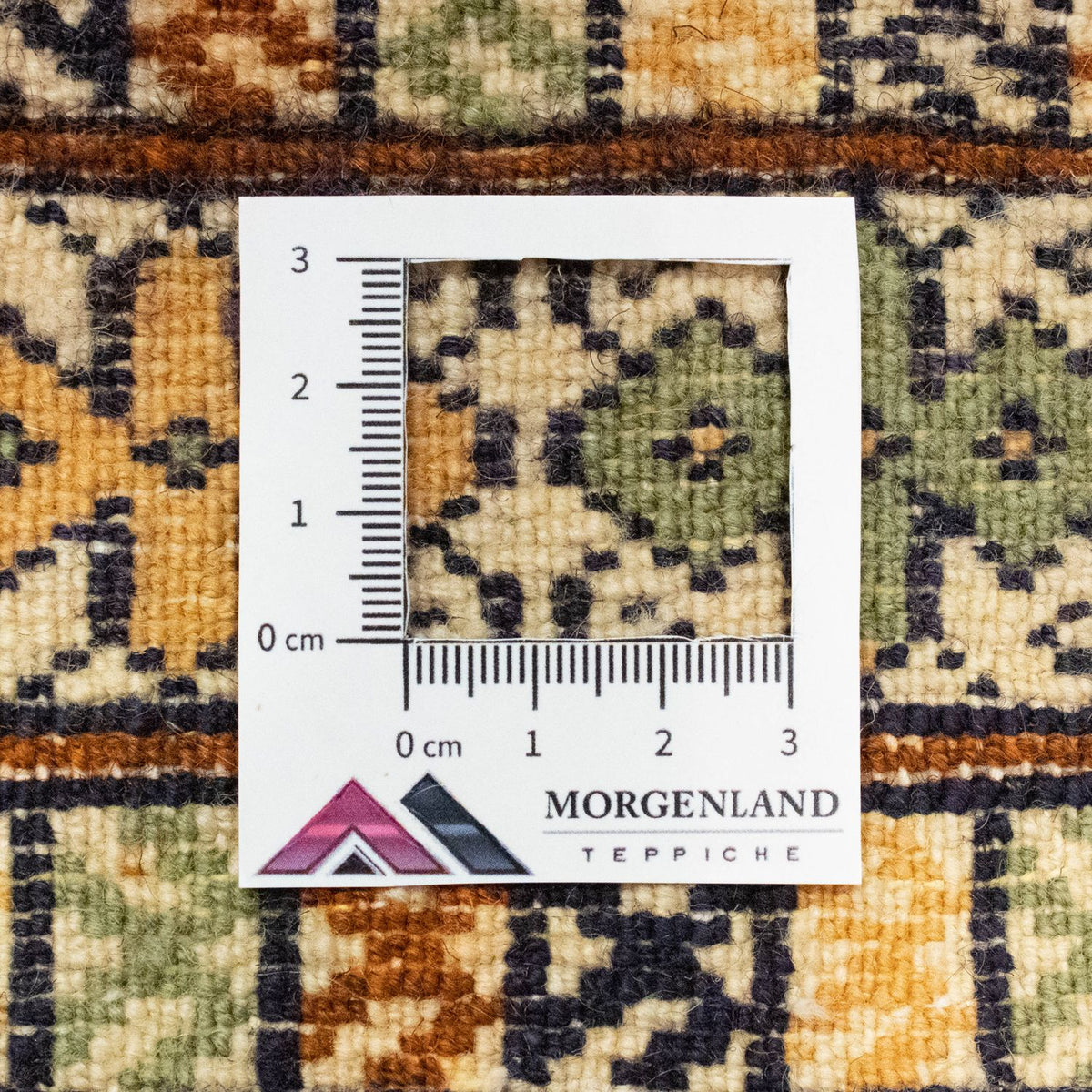 Turkaman-matta - 87 x 64 cm - blå