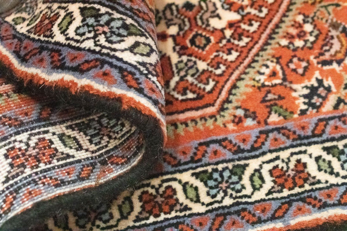 Persisk matta - Bijar - 60 x 40 cm - brun