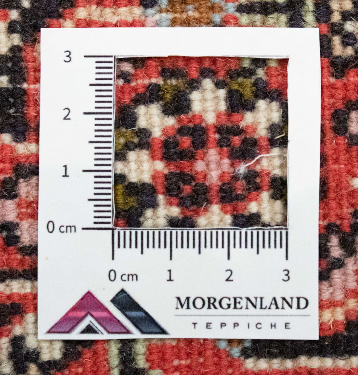 Persisk matta - Bijar - 60 x 40 cm - orange