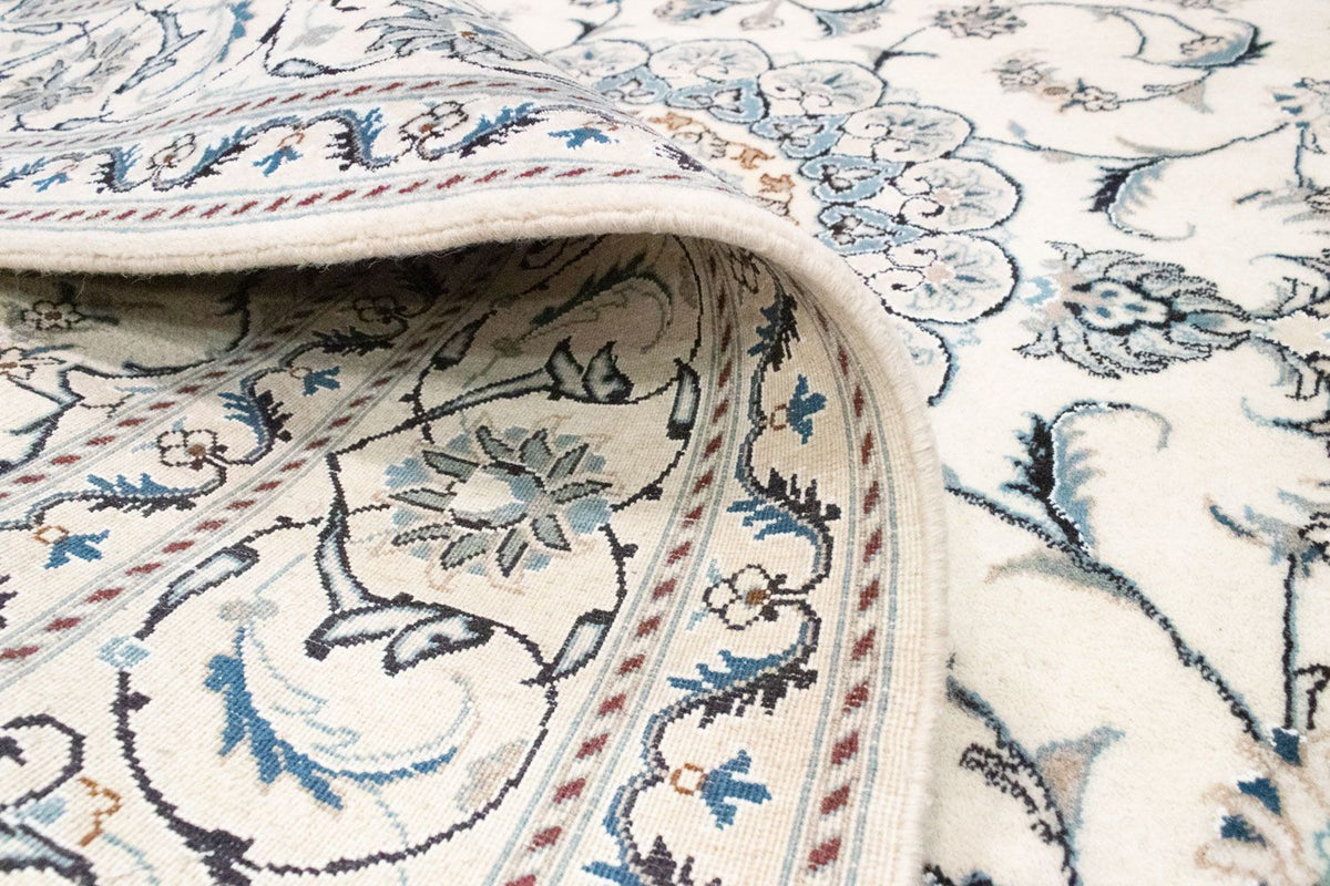 Persisk matta - Nain - 280 x 198 cm - naturvit