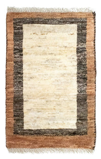 Gabbeh-matta - persisk - 60 x 40 cm - beige