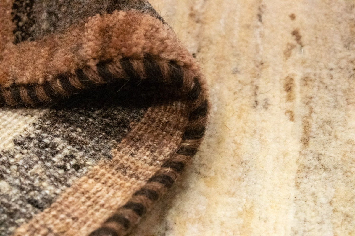 Gabbeh-matta - persisk - 60 x 40 cm - beige