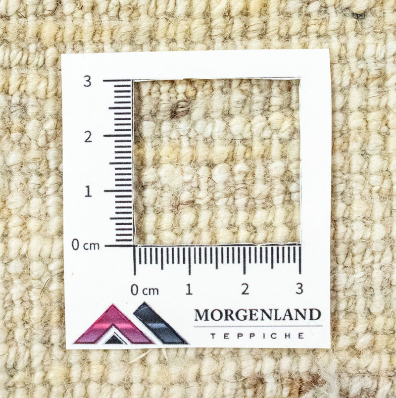 Gabbeh-matta - persisk - 60 x 40 cm - beige