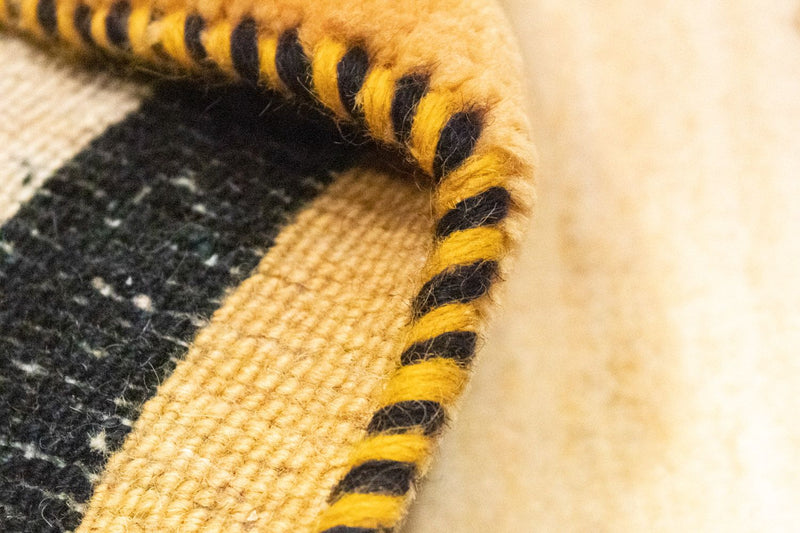 Gabbeh-matta - persisk - 60 x 40 cm - beige