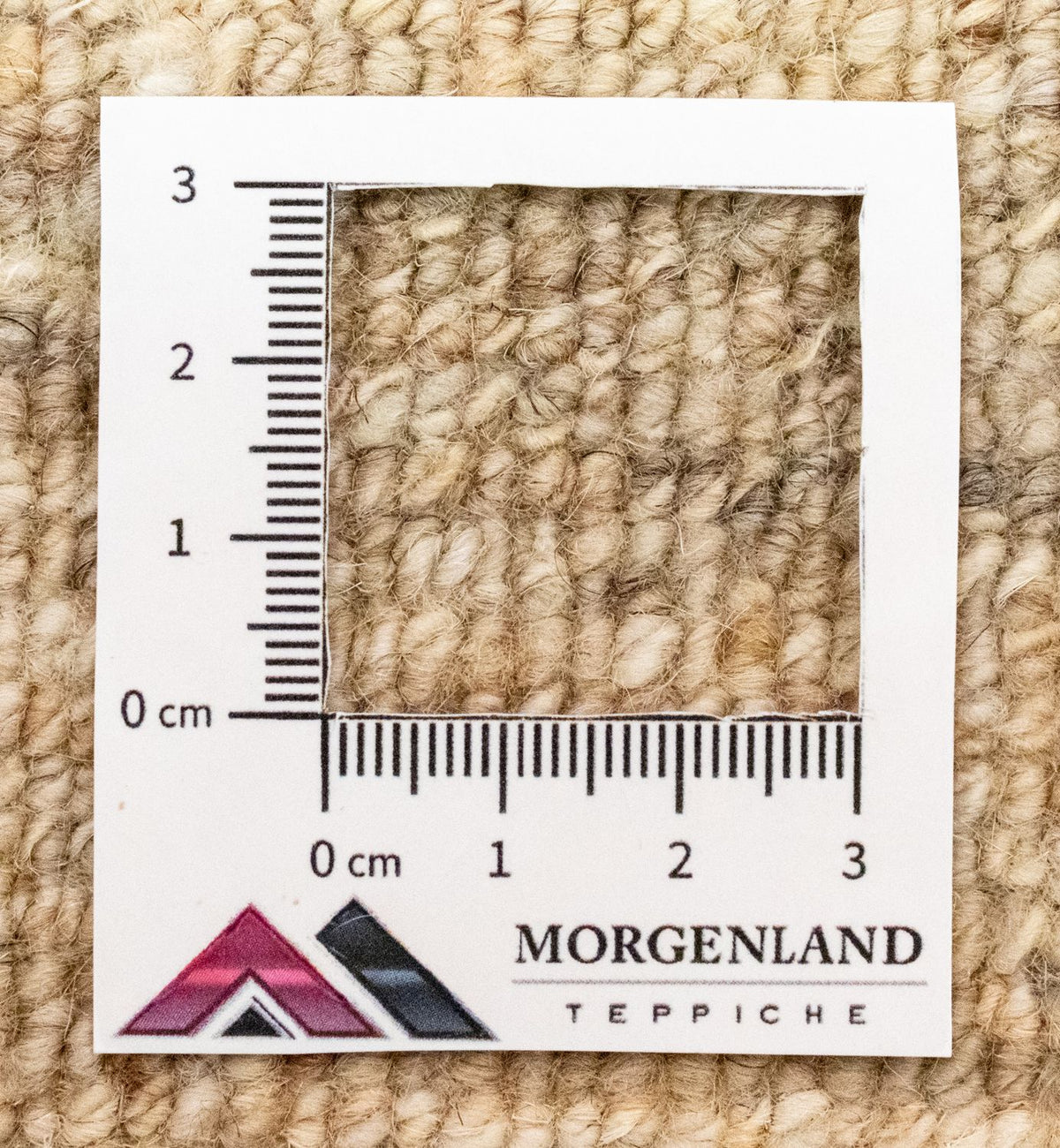 Gabbeh-matta - persisk - 60 x 40 cm - brun