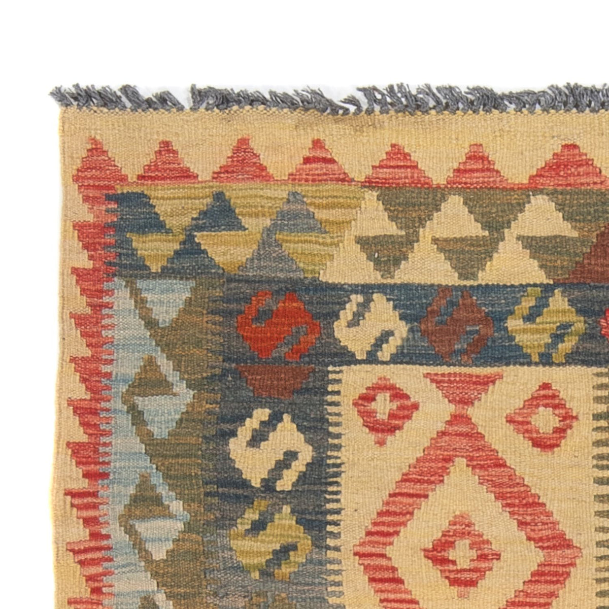 Kelim Carpet - Splash - 168 x 106 cm - flerfärgad