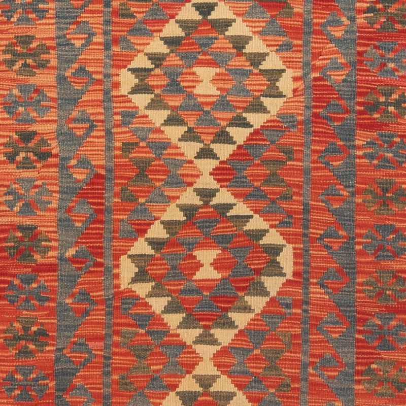 Runner Kelim Carpet - Splash - 206 x 98 cm - flerfärgad