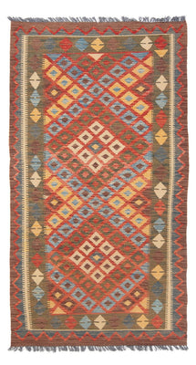 Runner Kelim Carpet - Splash - 207 x 101 cm - flerfärgad