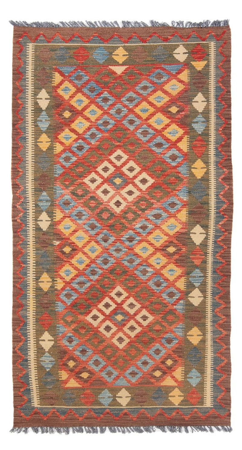 Runner Kelim Carpet - Splash - 207 x 101 cm - flerfärgad
