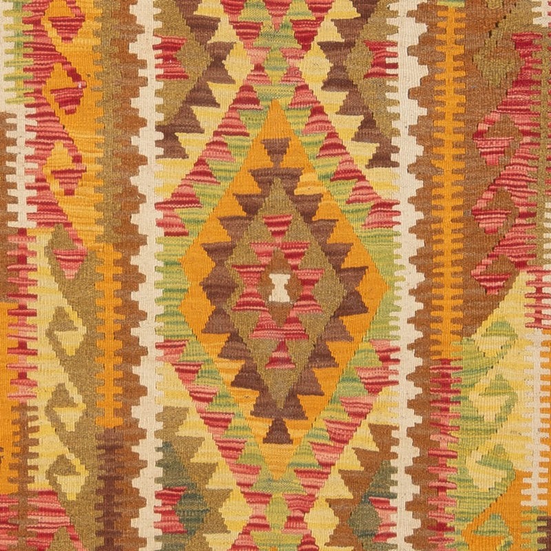 Runner Kelim Carpet - Splash - 231 x 123 cm - flerfärgad