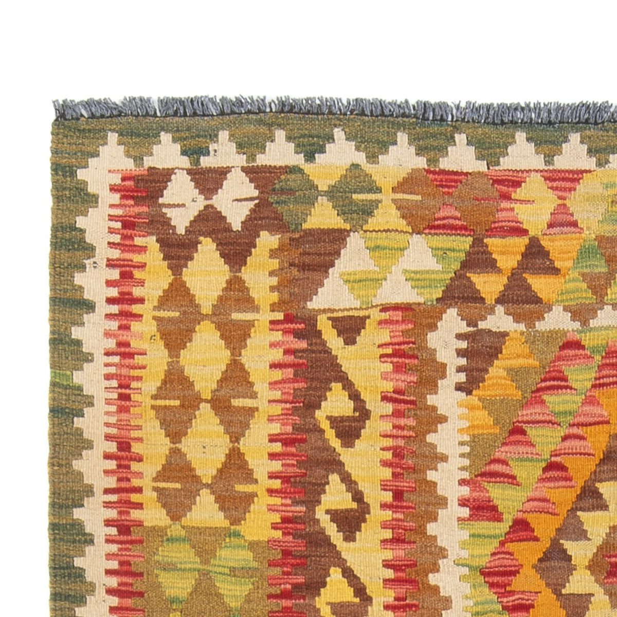 Runner Kelim Carpet - Splash - 231 x 123 cm - flerfärgad