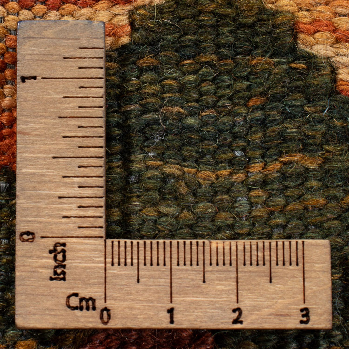 Kelim Carpet - Splash - 204 x 158 cm - flerfärgad