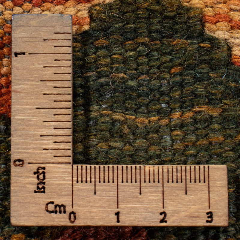 Kelim Carpet - Splash - 204 x 158 cm - flerfärgad