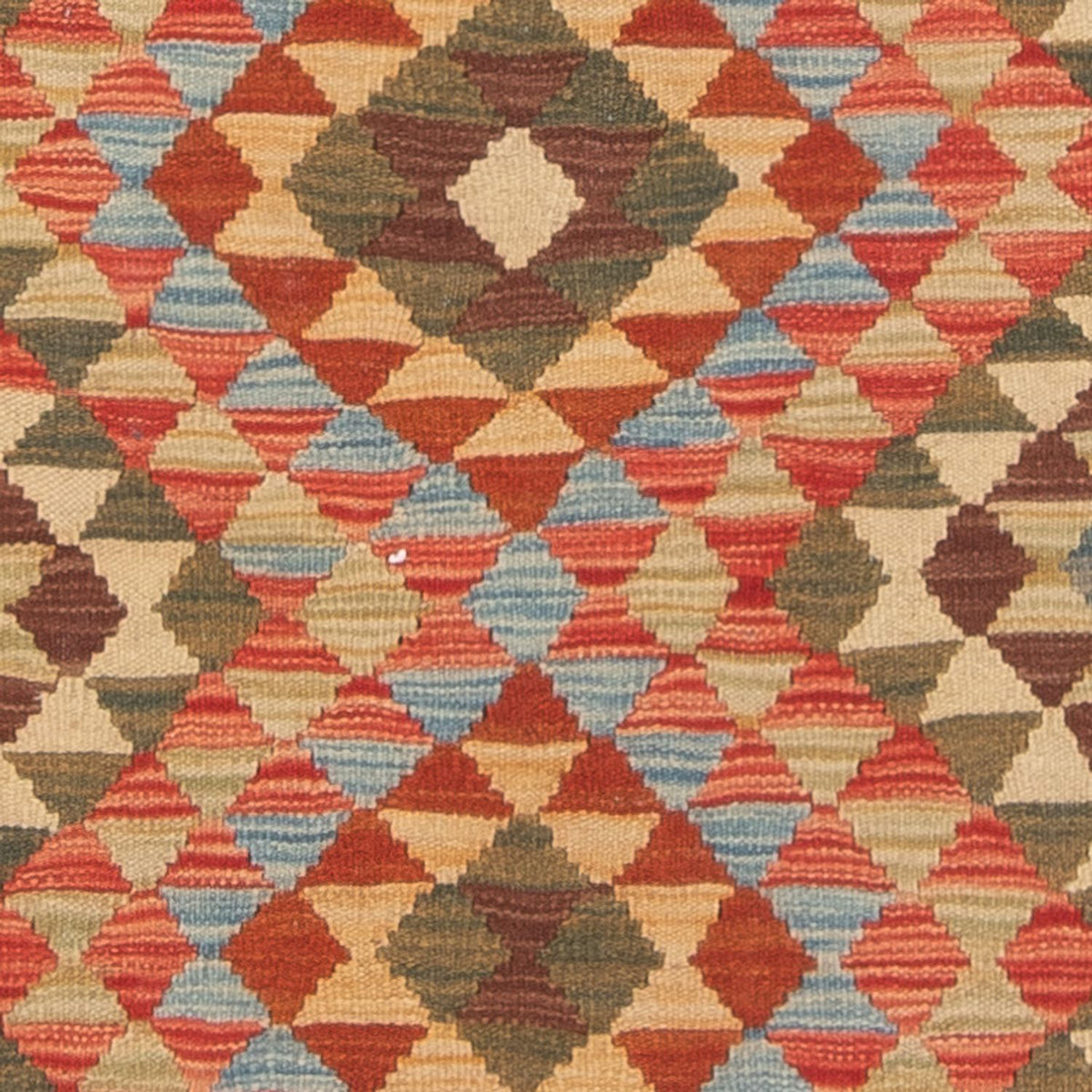 Kelim Carpet - Splash - 114 x 87 cm - flerfärgad