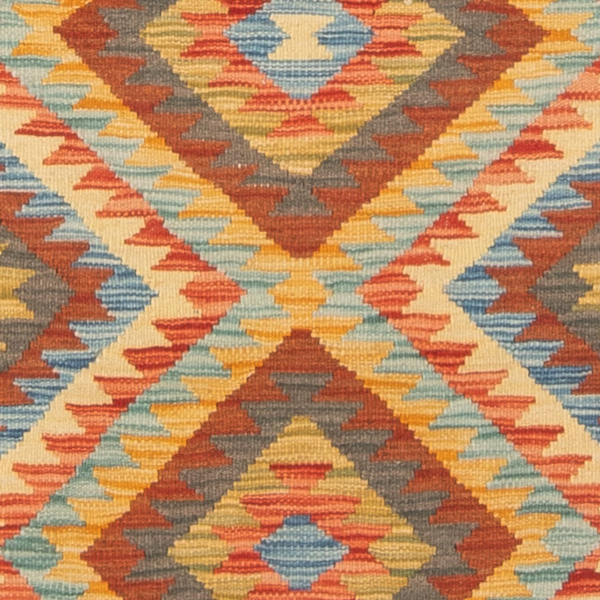 Kelim Carpet - Splash - 119 x 86 cm - flerfärgad