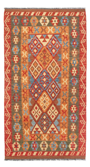 Runner Kelim Carpet - Splash - 206 x 104 cm - flerfärgad