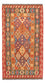 Runner Kelim Carpet - Splash - 206 x 104 cm - flerfärgad