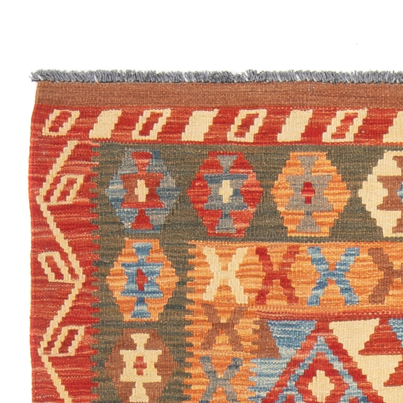 Runner Kelim Carpet - Splash - 206 x 104 cm - flerfärgad