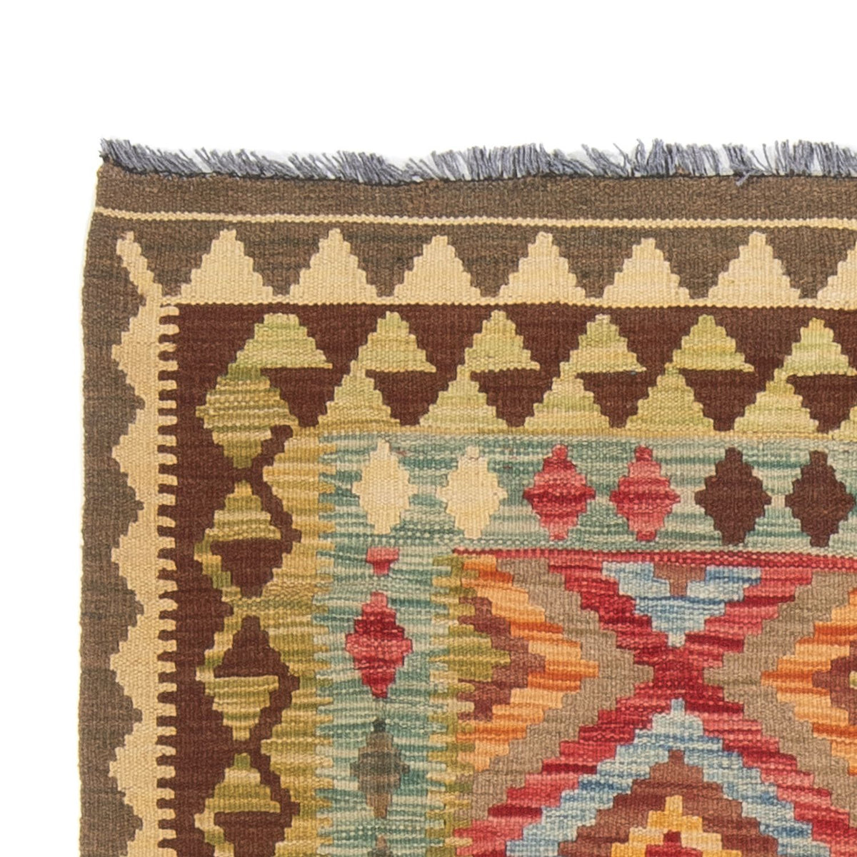 Runner Kelim Carpet - Splash - 201 x 107 cm - flerfärgad