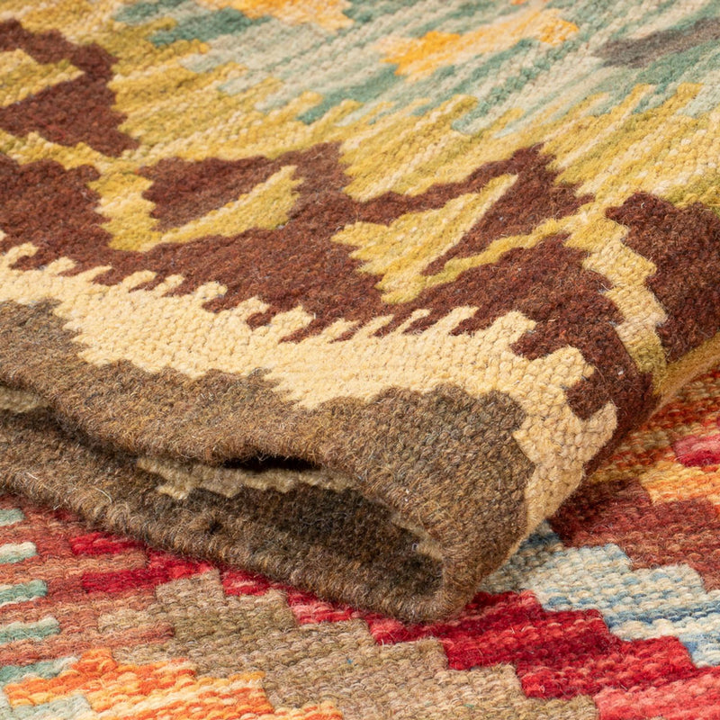 Runner Kelim Carpet - Splash - 201 x 107 cm - flerfärgad