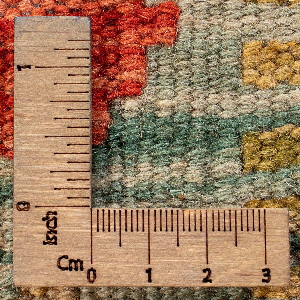 Runner Kelim Carpet - Splash - 201 x 107 cm - flerfärgad