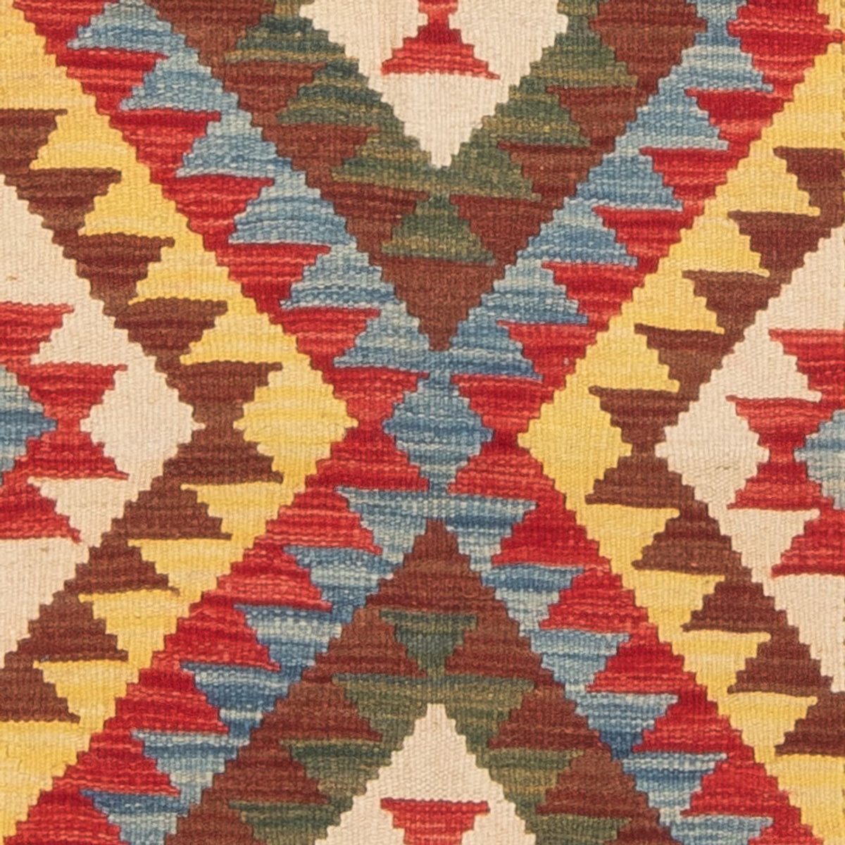 Kelim Carpet - Splash - 155 x 102 cm - flerfärgad