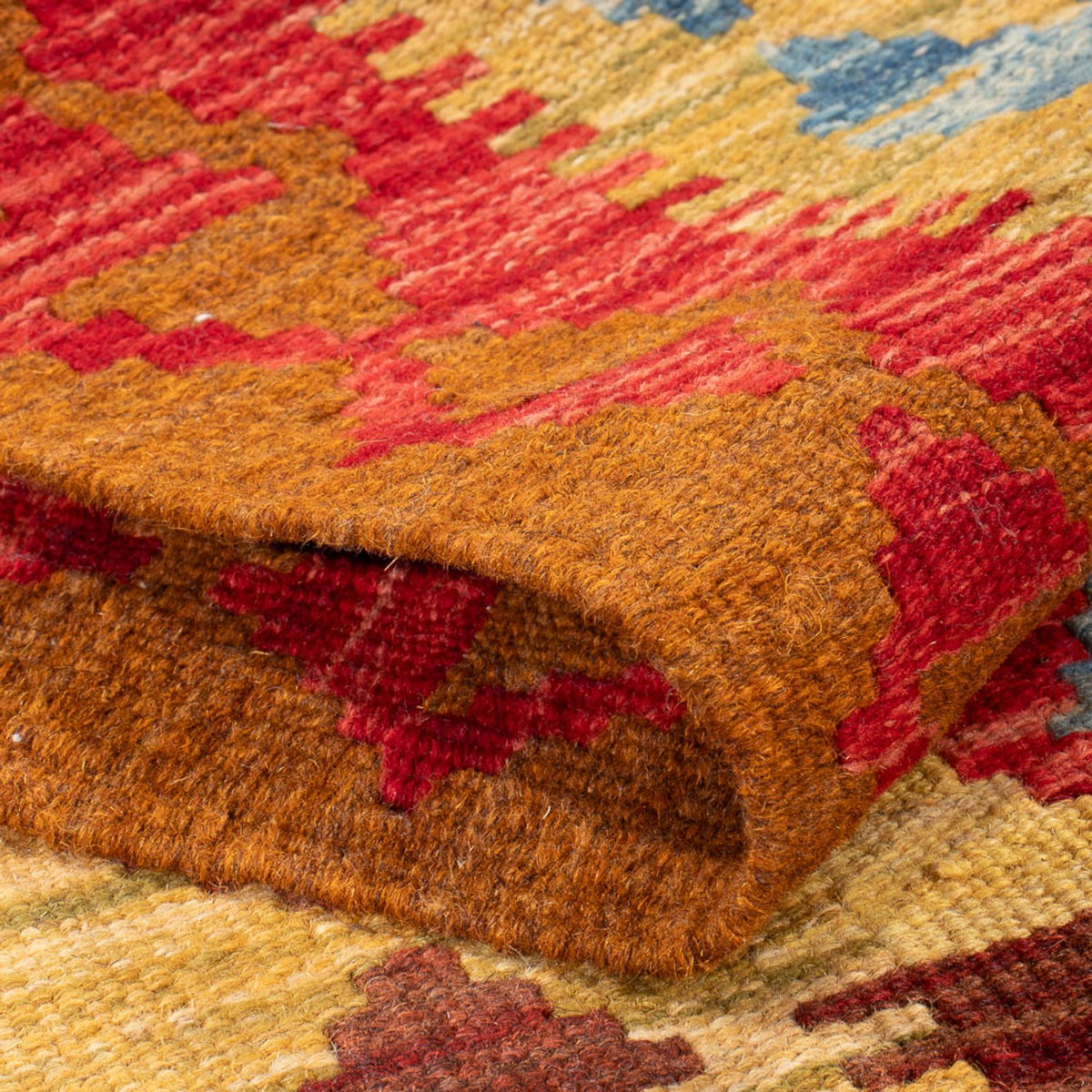 Kelim Carpet - Splash - 155 x 102 cm - flerfärgad