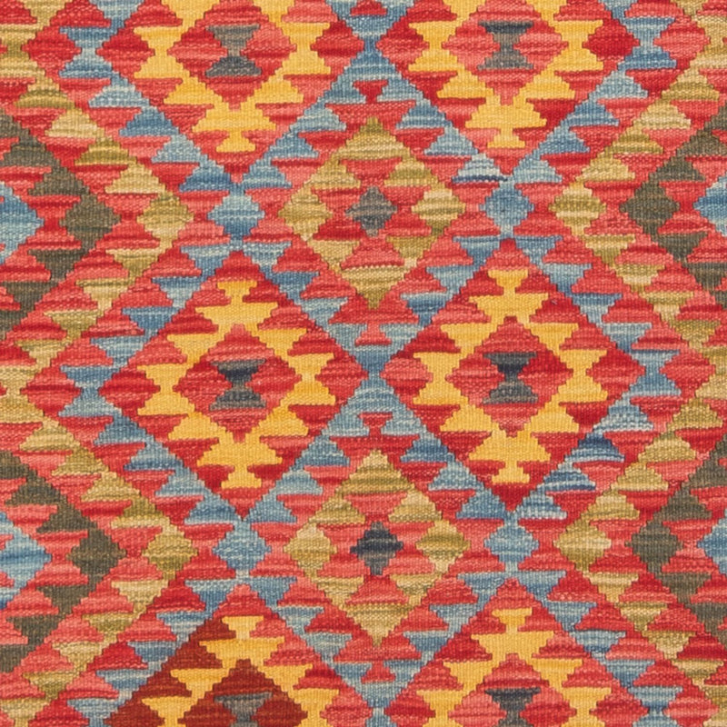 Kelim Carpet - Splash - 152 x 112 cm - flerfärgad