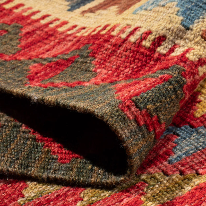 Kelim Carpet - Splash - 152 x 112 cm - flerfärgad