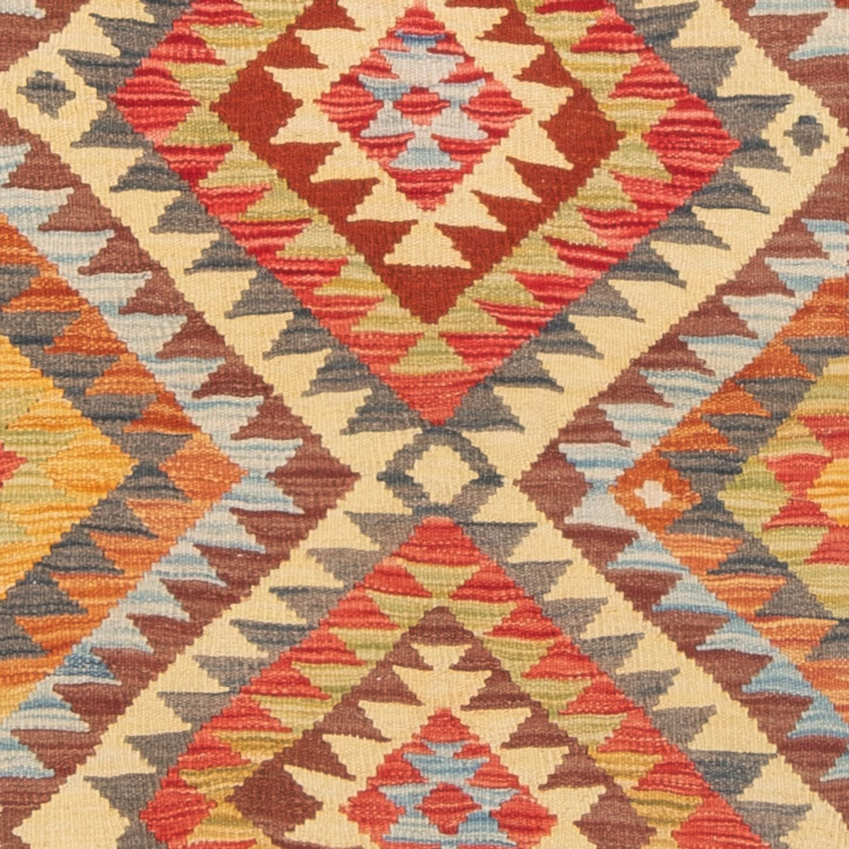 Kelim Carpet - Splash - 152 x 100 cm - flerfärgad