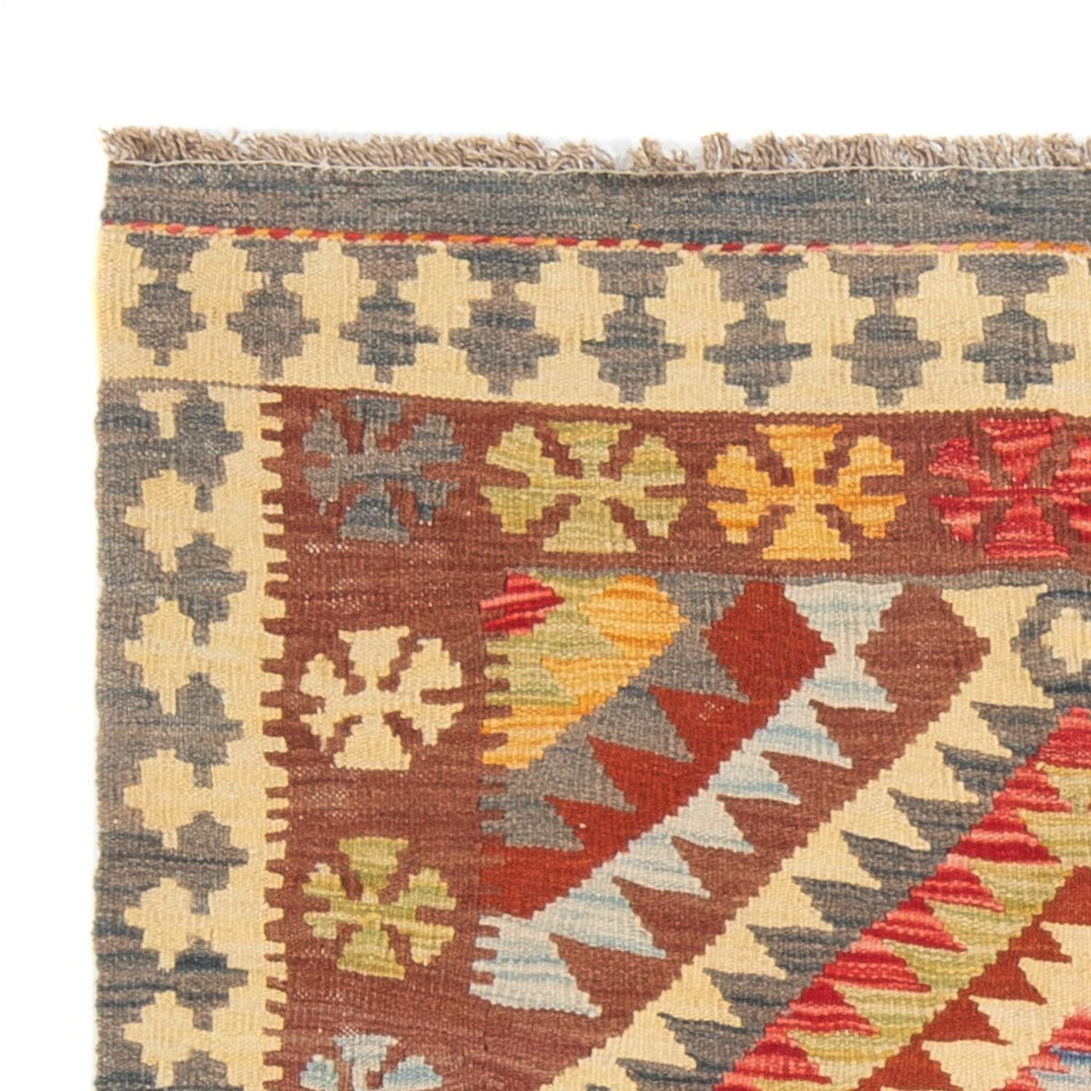 Kelim Carpet - Splash - 152 x 100 cm - flerfärgad