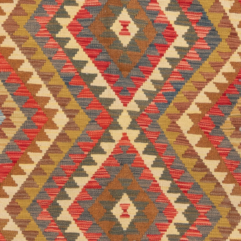 Kelim Carpet - Splash - 198 x 148 cm - flerfärgad