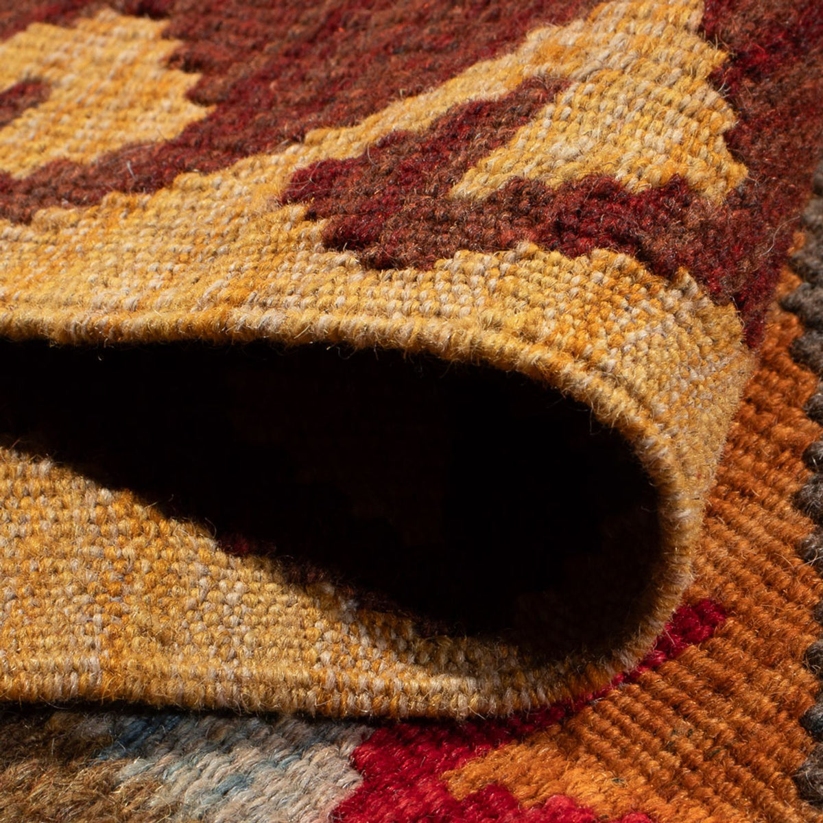 Kelim Carpet - Splash - 149 x 103 cm - flerfärgad