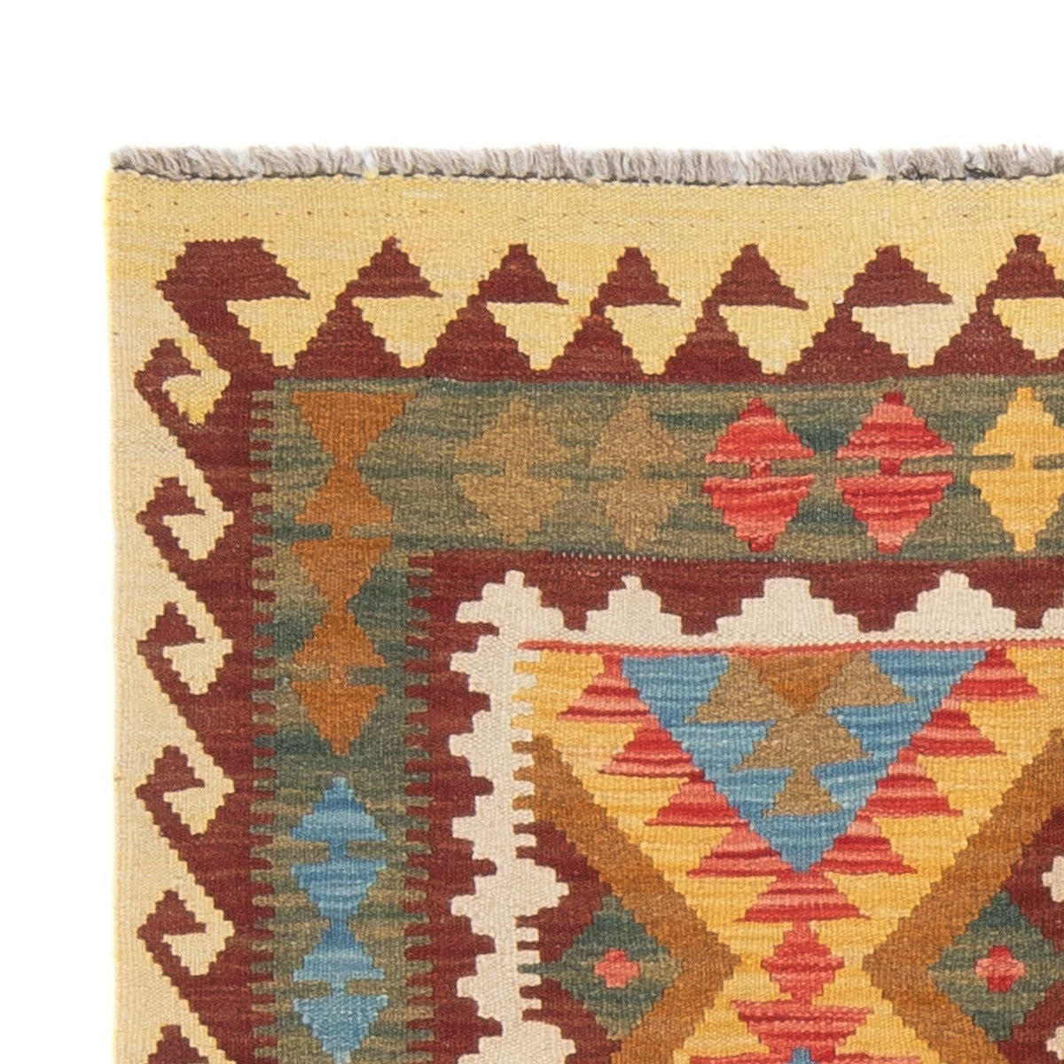 Kelim Carpet - Splash - 151 x 103 cm - flerfärgad