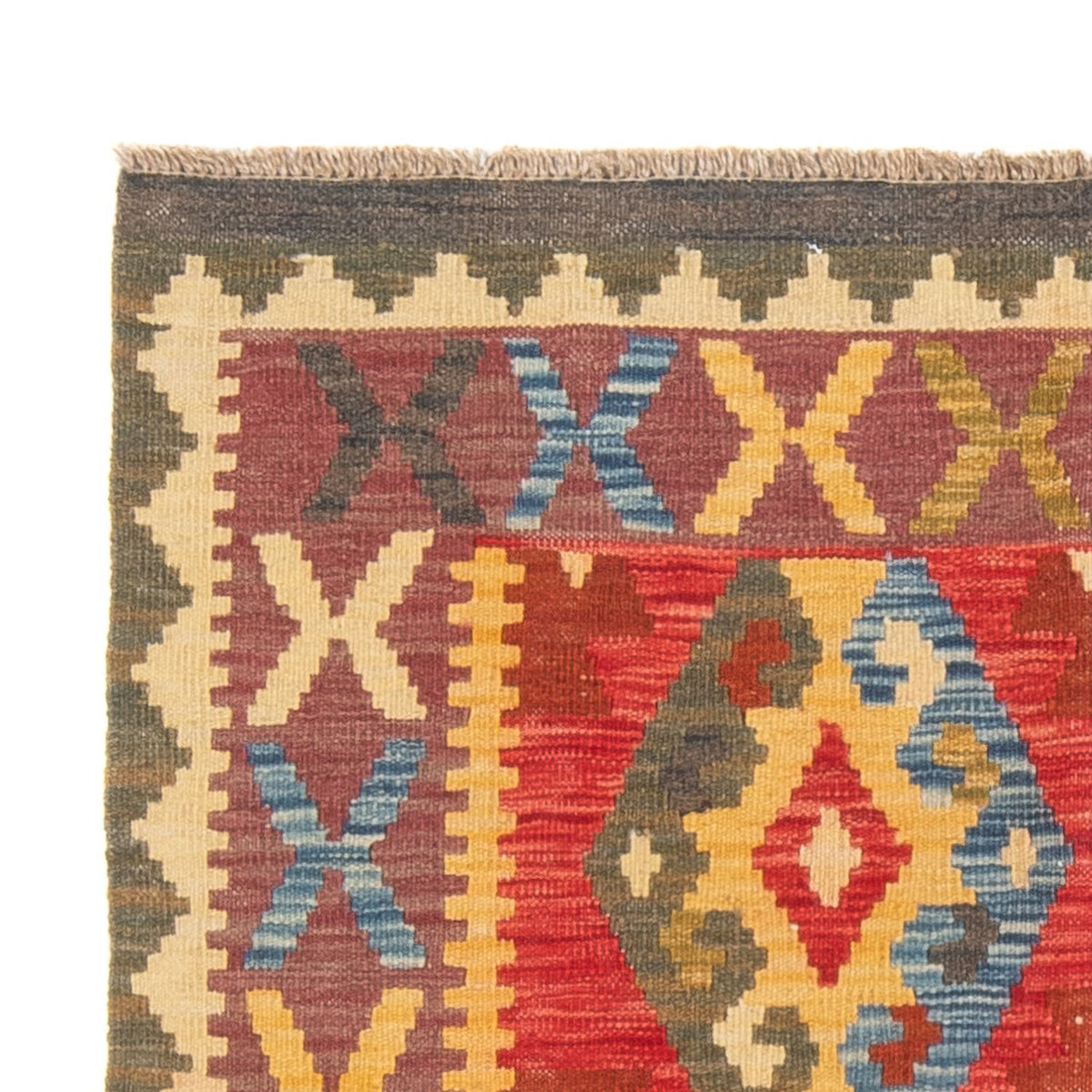 Kelim Carpet - Splash - 152 x 100 cm - flerfärgad