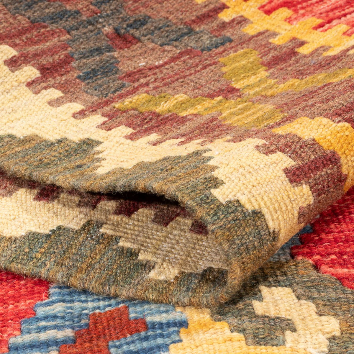 Kelim Carpet - Splash - 152 x 100 cm - flerfärgad