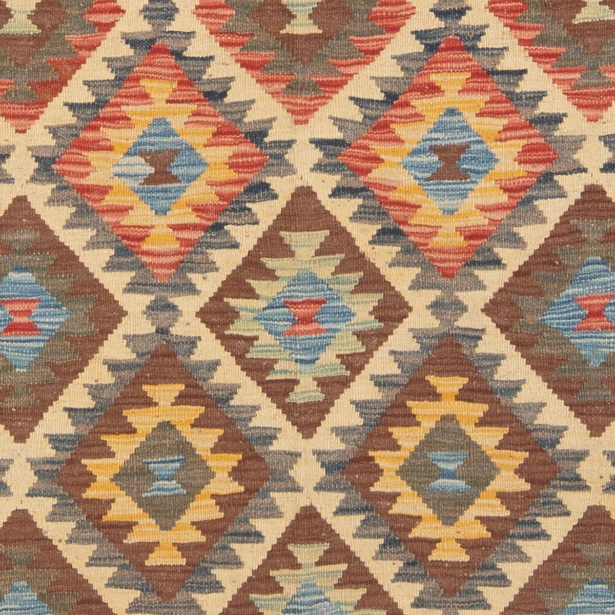 Kelim Carpet - Splash - 169 x 96 cm - flerfärgad