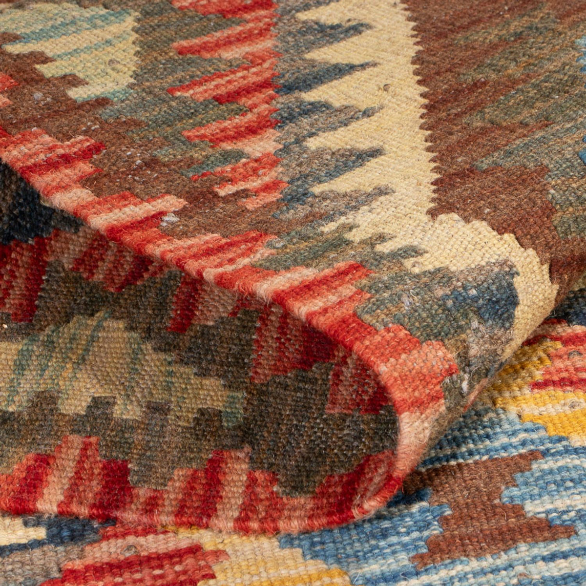 Kelim Carpet - Splash - 169 x 96 cm - flerfärgad