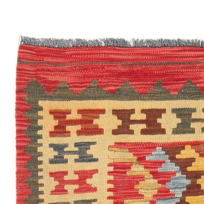 Runner Kelim Carpet - Splash - 201 x 94 cm - flerfärgad