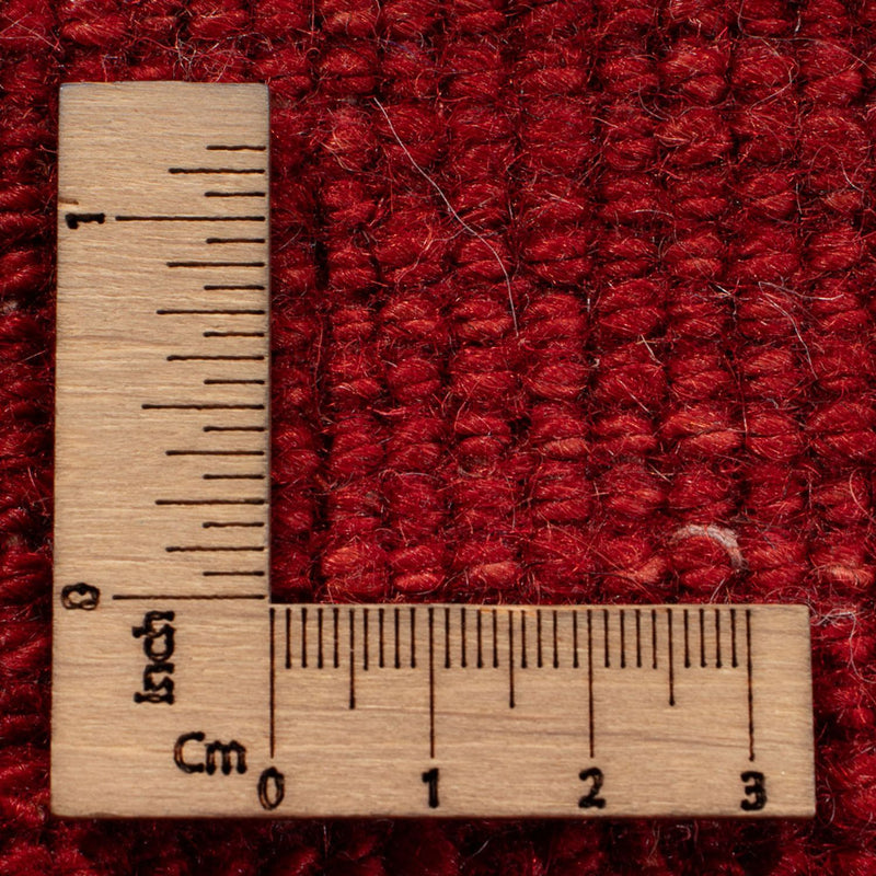 Gabbeh-matta - persisk - 354 x 254 cm - röd