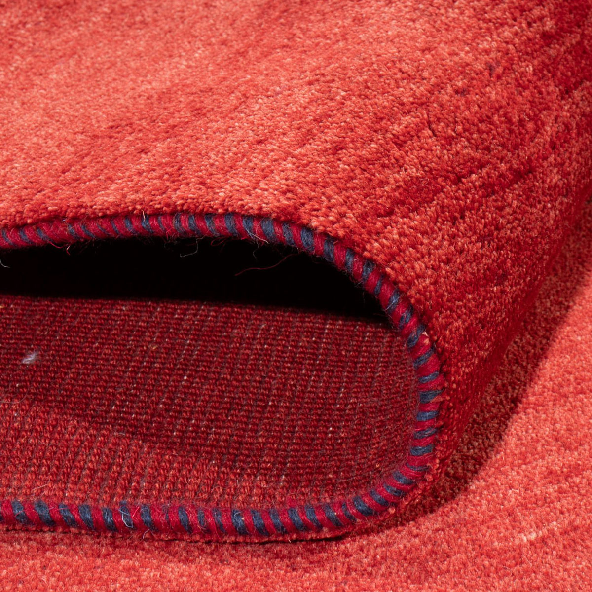 Gabbeh-matta - persisk - 235 x 175 cm - röd