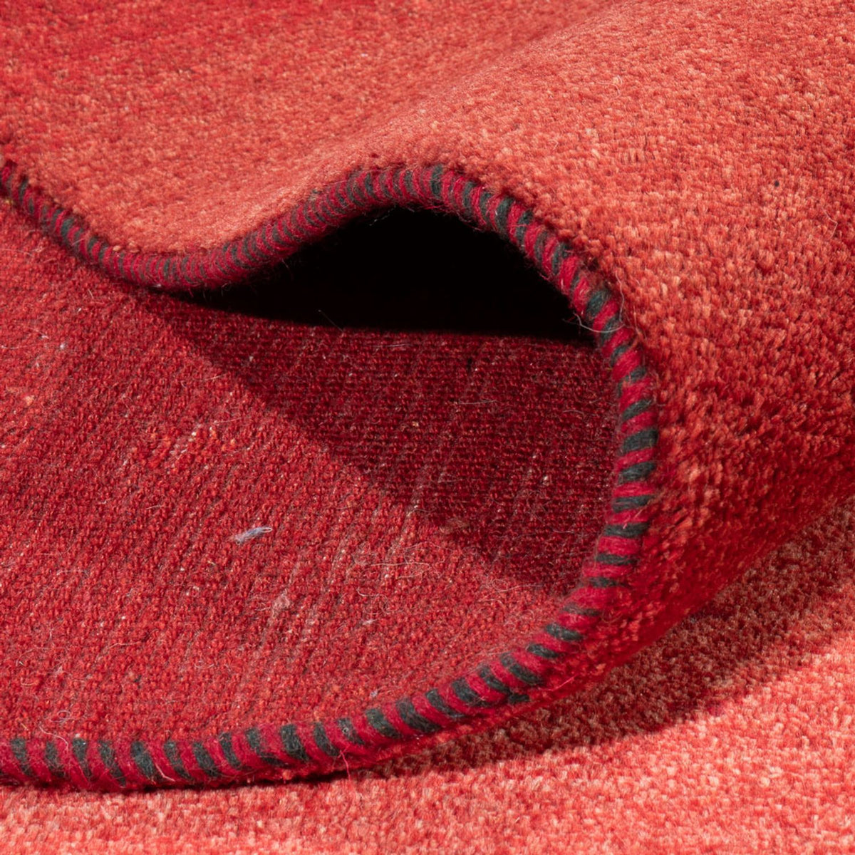 Gabbeh-matta - persisk - 362 x 248 cm - röd