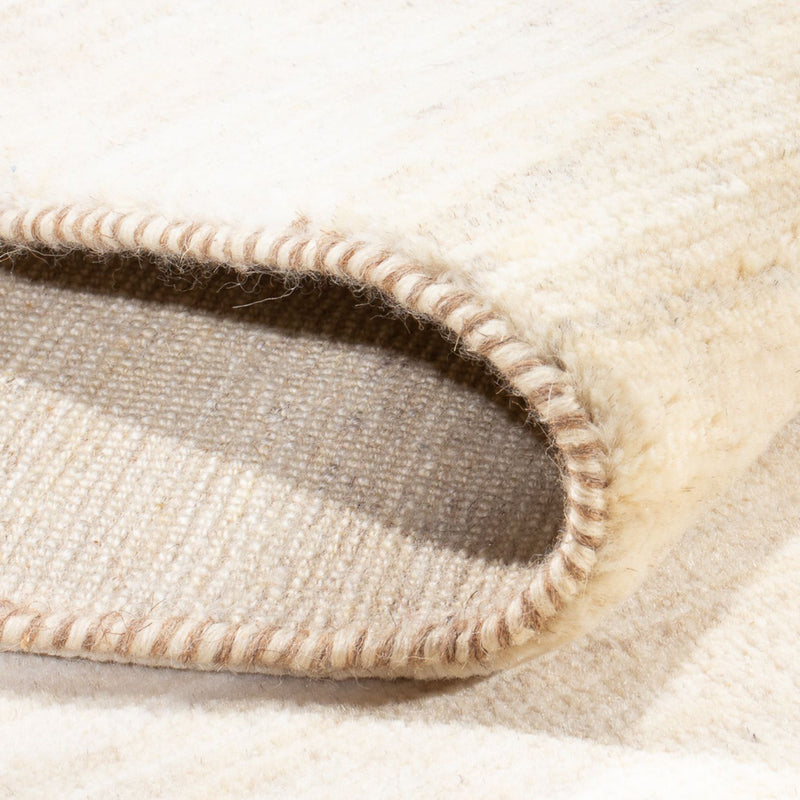 Gabbeh-matta - persisk - 243 x 174 cm - vit