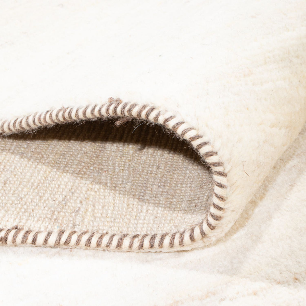 Gabbeh-matta - persisk - 248 x 168 cm - vit