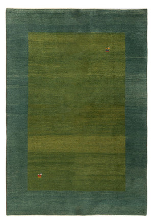 Gabbeh-matta - persisk - 203 x 146 cm - mintgrön